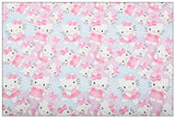 Hello Kitty 6 prints! 1 Yard Printed Cotton Fabric, Fabric by Yard, Yardage Bag Fabrics, Children Fabrics, Kids, Japanese