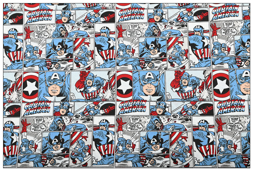 SALE! Marvel Super Hero Series 17 prints! 1 yard Top Quality Medium Thickness Plain Cotton Fabric, Fabric by Yard, Avenger 2303