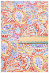 Paisley Pattern Collection 9 Prints! 1 Yard Medium Cotton Fabric, Fabric by Half Yard for Style Clothes, Bags