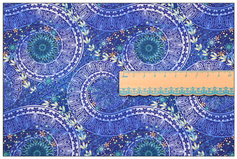 Paisley Pattern Collection 9 Prints! 1 Yard Medium Cotton Fabric, Fabric by Half Yard for Style Clothes, Bags