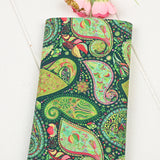 Paisley Pattern Collection 9 Prints! 1 Yard Medium Cotton Fabric, Fabric by Half Yard for Style Clothes, Bags