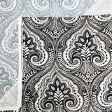 Paisley Hearts! 1 Yard High Quality Stiff Cotton Toile Fabric, Fabric by Yard, Yardage Cotton Canvas Fabrics for Bags