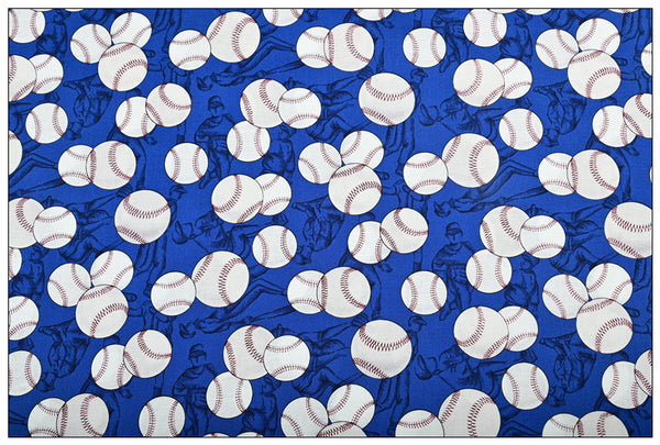 Balls Games Sports 4 prints! 1 Meter Medium Thickness Plain Cotton Fabric, Fabric by Yard, Yardage Cotton Fabrics for  Style Garments, Bags