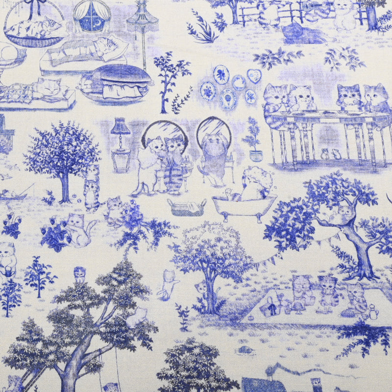 Cats Sketch Drawing Art! 1 Meter Medium Weight Plain Cotton Fabric, Fabric by Yard, Yardage Cotton Fabrics for  Style Garments, Bags