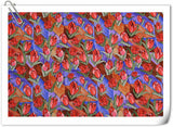 Tulips Floral! 1 Meter Medium Thickness Plain Cotton Fabric, Fabric by Yard, Yardage Cotton Fabrics for Clothes Crafts