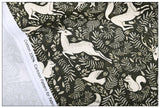 Forrest Animals! 1 Yard Top Quality Stiff Cotton Toile Fabric, Fabric by Yard, Yardage Cotton Canvas Fabrics for Bags