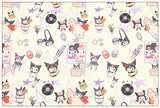 My Melody Hello Kitty Pochacco Anime! 1 Yard Printed Cotton Fabric, Fabric by Yard, Yardage Bag Fabrics, Children Fabrics, Kids, Japanese