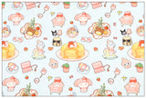 Hello Kitty My Melody Pochacco Sanrio! 1 Yard Printed Cotton Fabric, Fabric by Yard, Yardage Bag Fabrics, Children Fabrics, Kids, Japanese