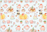 My Melody Hello Kitty Pochacco Anime! 1 Yard Printed Cotton Fabric, Fabric by Yard, Yardage Bag Fabrics, Children Fabrics, Kids, Japanese