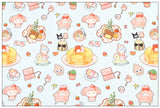 Hello Kitty My Melody Pochacco Anime! 1 Yard Printed Cotton Fabric, Fabric by Yard, Yardage Bag Fabrics, Children Fabrics, Kids, Japanese