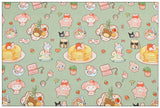 Hello Kitty My Melody Pochacco Sanrio! 1 Yard Printed Cotton Fabric, Fabric by Yard, Yardage Bag Fabrics, Children Fabrics, Kids, Japanese