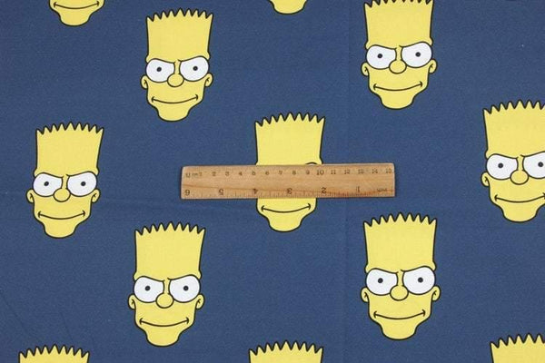 the Simpsons! 1 Meter Thick Cotton Oxford Fabric, Fabric by Yard, Yardage Cotton Fabrics for  Style Upholstery, Bags, the Simpsons - fabrics-top