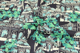 City Streets greens! 1 Meter Medium Plain Cotton Fabric, Fabric by Yard, Yardage Cotton Fabrics for  Style Garments, Bags - fabrics-top