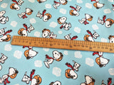 Snoopy Charlie Brown and Friends Comics 5 Colors! 1 Yard Stiff Polyester Toile Fabric by Yard, Yardage Polyester Canvas Fabrics for Bags - fabrics-top