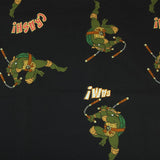 Teenage Mutant Ninja Turtles!  1 Meter Medium Children Plain Cotton Fabric, Fabric by Yard, Yardage Cotton Fabrics for Style Garments, Bags