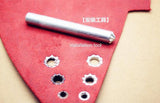 100 Sets Pack of Grommets Eyelets, Silver, Bronz, 4mm 6mm 8mm, 14mm, 2 Part, Installation Tool also Available - fabrics-top