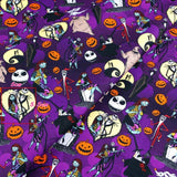 Corpes Bride the Hollywood Movies series 4! 1 Meter Medium Thickness Plain Cotton Fabric, Fabric by Yard, Yardage Cotton Fabrics Halloween - fabrics-top