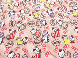 Hello Kitty Poly 6 Colors! 1 Meter Light Weight Polyester Fabric, Fabric by Yard, Yardage Cotton Fabrics for  Style Garments, Mask Fabrics - fabrics-top