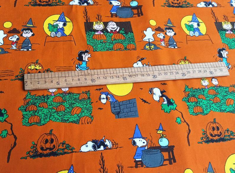 Snoopy 3 Colors! 1 Meter Quality Plain Cotton Fabric, Fabric by Yard, Yardage Cotton Fabrics for  Style Garment - fabrics-top