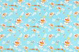 Doraemon! 1 Meter Medium Thickness Cotton Fabric, Fabric by Yard, Yardage Cotton Fabrics for Style Clothing Bags