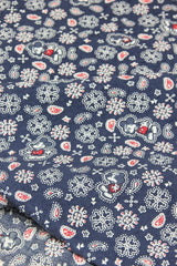 Mickey Paisley! 1 Meter Medium Thickness Seersucker Cotton Fabric, Fabric by Yard, Yardage Fabrics for Shirts, Summer Fabrics - fabrics-top