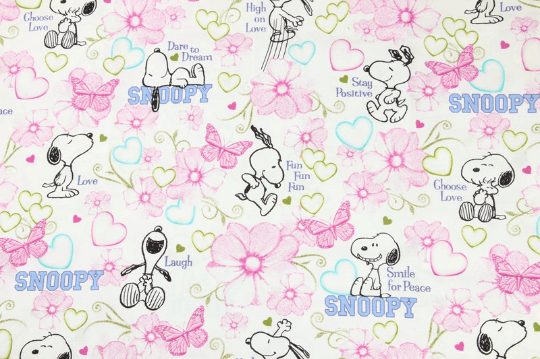 Snoopy Auto Racing 2 Colors! 1 Yard Plain Cotton Fabric, Fabric by Yard, Yardage Cotton Fabrics for Style Garments, Bags - fabrics-top