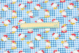 Hello Kitty Quality Prints Collection! 1 Meter Printed Cotton Fabric, Fabric by Yard, Yardage Bag Fabrics, Children Fabrics, Kids, Japanese - fabrics-top