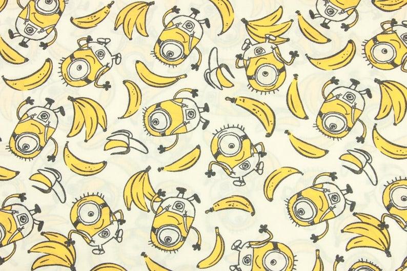 Vacay Squad Minions 2 colors! 1 Meter Medium Thickness  Cotton Fabric, Fabric by Yard, Yardage Cotton Fabrics for  Style Garments, Bags - fabrics-top