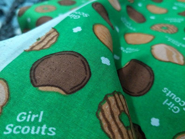 Girl Scouts Series! 1 Meter Medium Thickness Cotton Fabric, Fabric by Yard, Yardage Cotton Fabrics for Style Clothes, Bags - fabrics-top