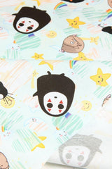 the No-face Man カオナシ! 1 Meter Medium weight  Plain Cotton Fabric, Fabric by Yard, Yardage Cotton Fabrics 2104 - fabrics-top