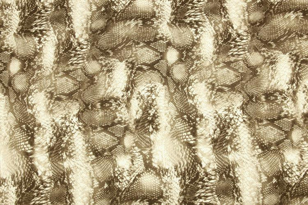 Boa Snake Skin! 1 Meter Heavy Cotton Fabric, Fabric by Yard, Yardage Cotton Fabrics for  Style Garments, Bags Animal Print