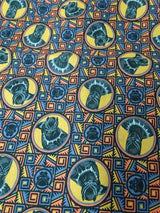 Black Panter Marvel Comics Super Hero 2 Colors! 1 Meter Medium Thickness Plain Cotton Fabrics for Style Garments, Bag black Panthers - fabrics-top