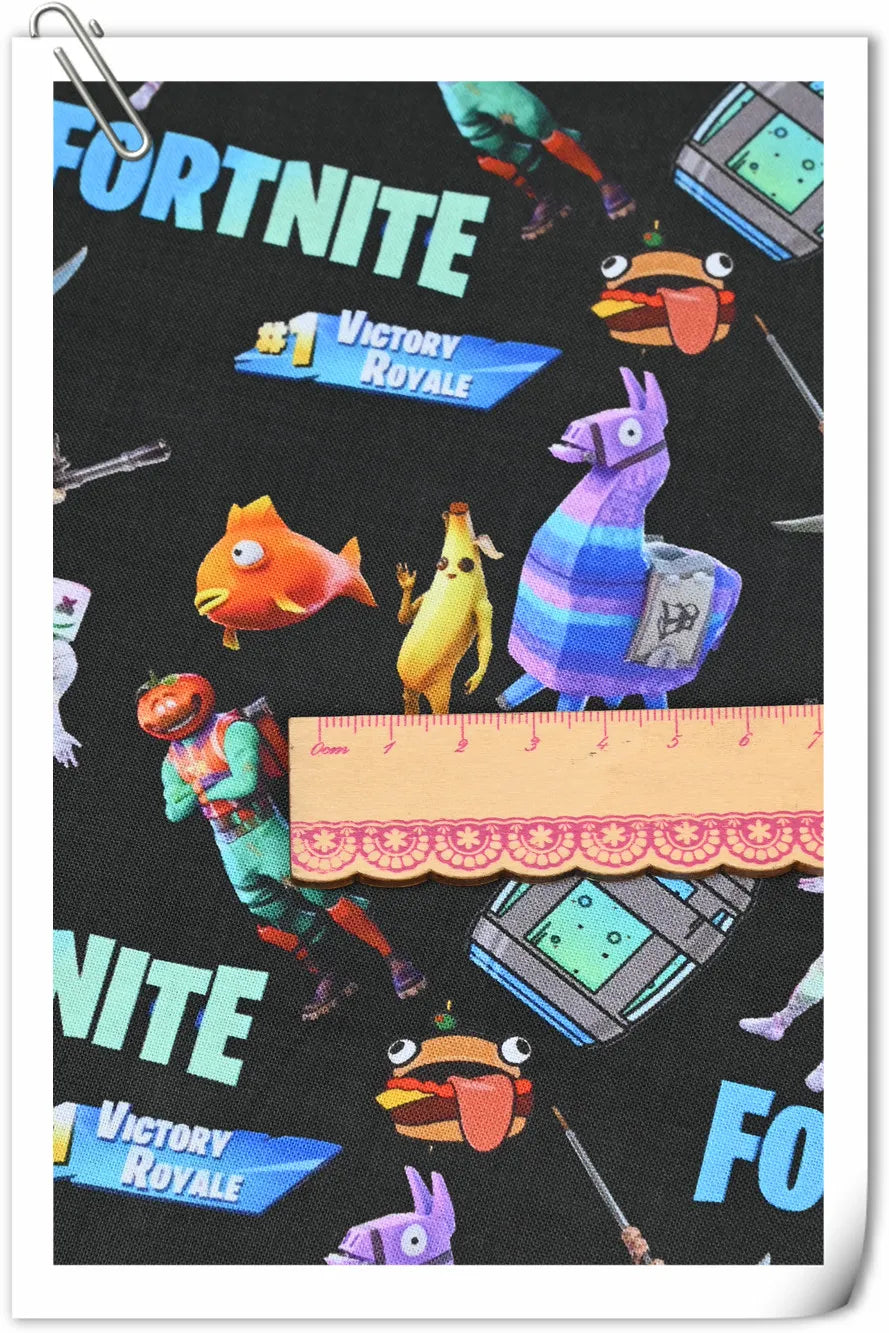 Roblox Game Series 3 ! 1 Meter Printed Cotton Fabric, Fabric by Yard, Yardage Fabrics, Children - fabrics-top