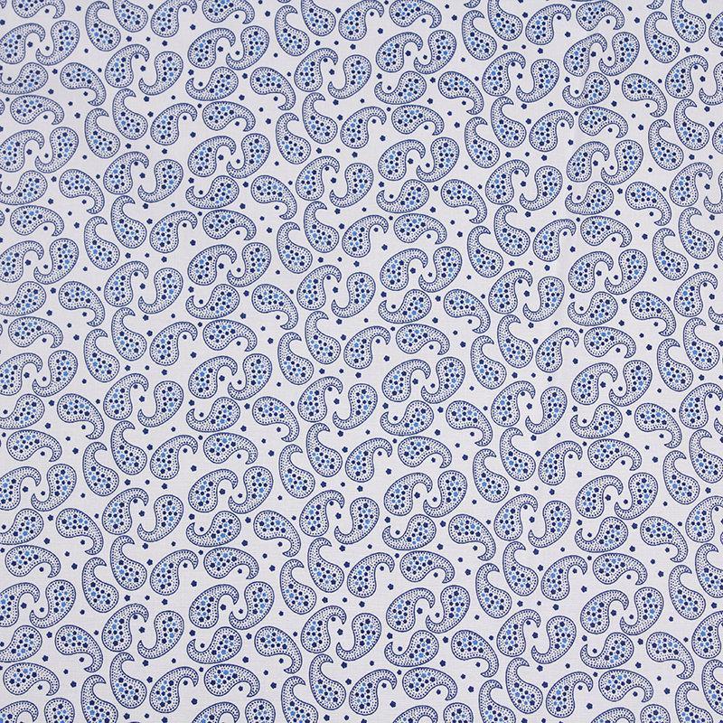 Simple Small Paisley 2 colors! 1 Meter Quality Printed Cotton,  Fabrics by Yard, Fabric Yardage Floral Fabrics - fabrics-top