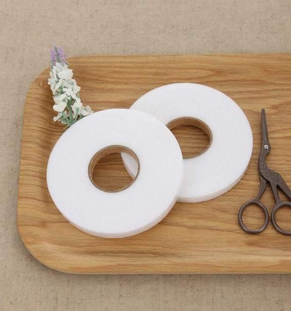 4 pcs of 45 Yard Roll 1cm Stitch Witchery Bonding Tape, Fusible Interlining For Sewing Operation, Double Face Interlining