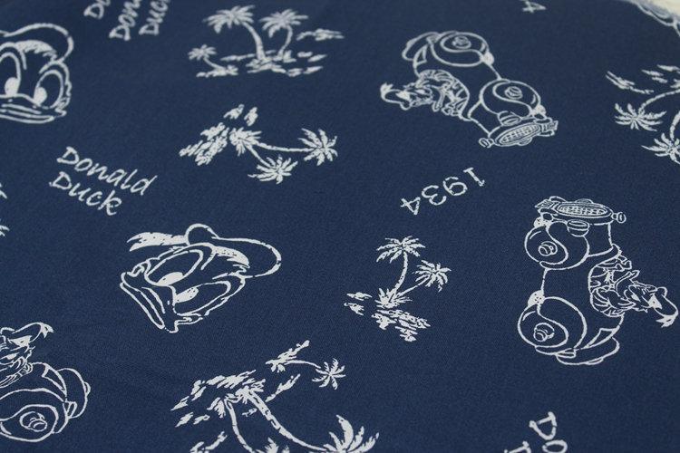 Donald Duck 1934 Navy! 1 Meter Medium Thickness  Cotton Fabric, Fabric by Yard, Yardage Cotton Fabrics for  Style Garments, Bags - fabrics-top