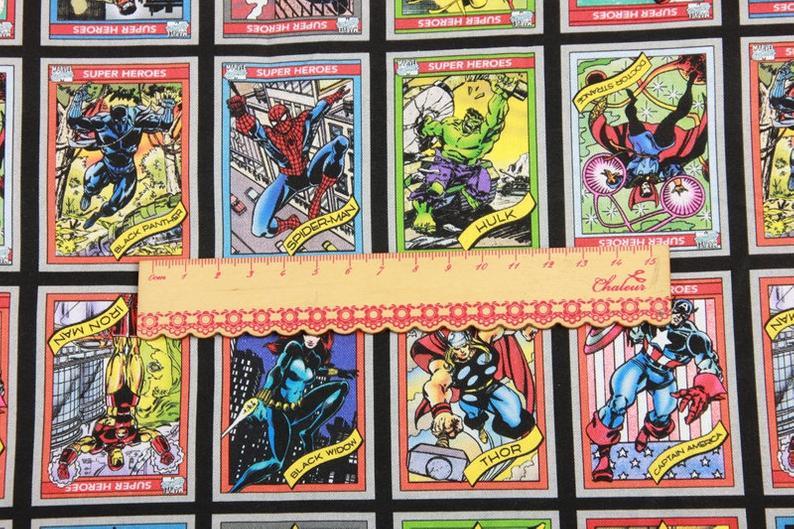 Movie Marvel Super Hero Infinity War! 1 yard Top Quality Medium Thickness Plain Cotton Fabric, Fabric by Yard, Avenger - fabrics-top