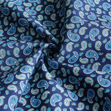 Small Paisley 2 colors! 1 Meter Quality Printed Cotton,  Fabrics by Yard, Fabric Yardage Floral Fabrics - fabrics-top