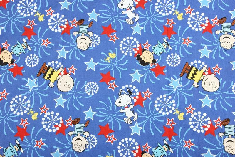 Snoopy and Charlie Brown Comics 2 colors! 1 Yard Plain Cotton Fabric, Fabric by Yard, Yardage Cotton Fabrics for  Style Garments, Bags - fabrics-top