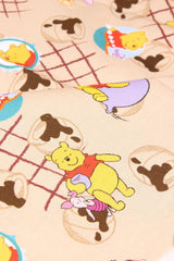 Winnie and Friends pink! 1 Meter Printed Cotton Fabric, Fabric by Yard, Yardage Fabrics, Children  Kids - fabrics-top