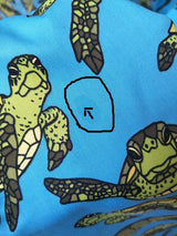 Turtles Green ! 1 Meter Medium Thickness Cotton Fabric, Fabric by Yard, Yardage Cotton Fabrics for Style Clothes, Bags - fabrics-top