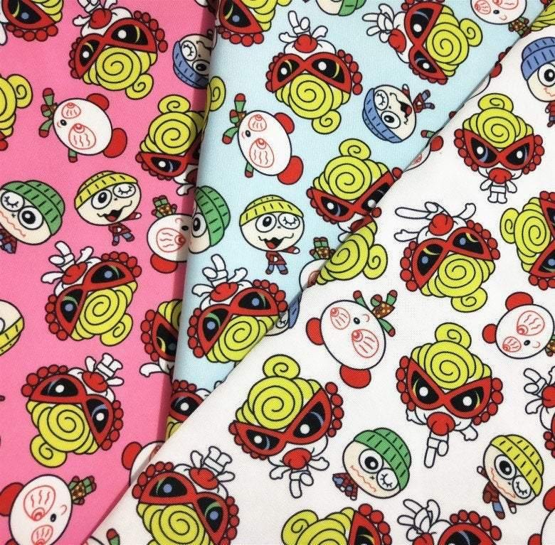 Hysteric Mini ヒステリックミニ Series ! 1 Meter Printed Stretch Poly Fabric, Fabric by Yard, Yardage  Bag Fabrics, Children Fabrics, Japanese