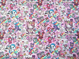 Hello Kitty x Tokidoki! 1 Meter Printed Stretch Poly Fabric, Fabric by Yard, Yardage  Bag Fabrics, Children Fabrics,Japanese - fabrics-top