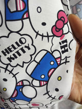 Hello Kitty white and Sumikkogurashi! 1 Meter Printed Cotton Fabric, Fabric by Yard, Yardage Cotton Bag Fabrics, Children Fabrics,  Japanese - fabrics-top