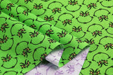 Ew, People! Grinch with Mask! 1 Meter Medium Children Plain Cotton Fabric, Fabric by Yard, Yardage Cotton Fabrics for  Style Garments, Bags - fabrics-top