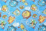 Pokemon Pikachu Blue! 1 Meter Medium  Thickness Cotton Seersucker Fabric, Fabric by Yard, Yardage Cotton Fabrics for  Style Garments, Bags