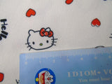 Hello Kitty Collection polyester Series! 1 Yard Stiff Polyester Twill Fabric by Yard, Yardage Polyester Canvas Fabrics Bags Kids Children - fabrics-top