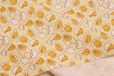 Gudetama the eggs! 1 Meter Fine Cotton Fabric, Fabric by Yard, Yardage Cotton Fabrics for  Style Garments, Bags - fabrics-top