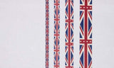 10 Yards Union Jack Ribbon, the Union Flag Pattern, 9 Yards 900cm length, Polyester, Great Britain Flag - fabrics-top