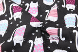 Cats! 1 Meter Medium Thickness Plain Cotton Fabric, Fabric by Yard, Yardage Cotton Fabrics for  Style Garments, Bags 2 Colros - fabrics-top